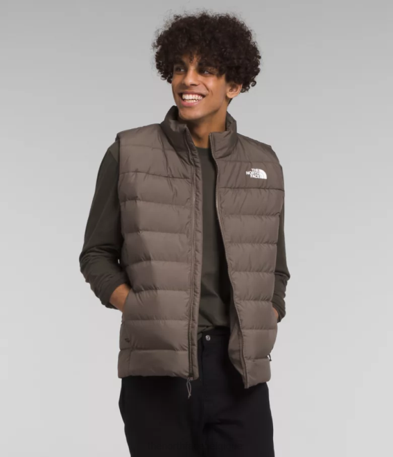 faucon brun Hommes The North Face gilet aconcagua 3 62XR992