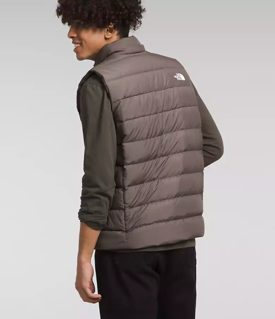 faucon brun Hommes The North Face gilet aconcagua 3 62XR992