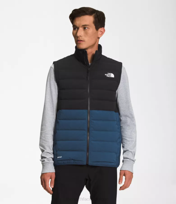 tnf noir/bleu ombre Hommes The North Face belleview gilet extensible 62XR1033