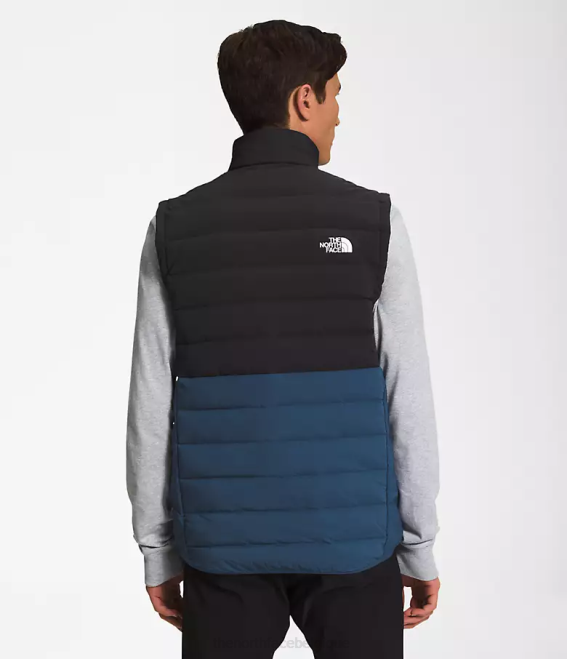 tnf noir/bleu ombre Hommes The North Face belleview gilet extensible 62XR1033