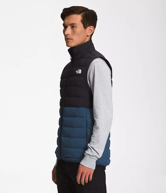 tnf noir/bleu ombre Hommes The North Face belleview gilet extensible 62XR1033