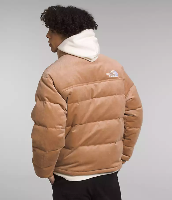 beurre d'amande/tnf noir Hommes The North Face veste nuptse réversible 92 62XR1203