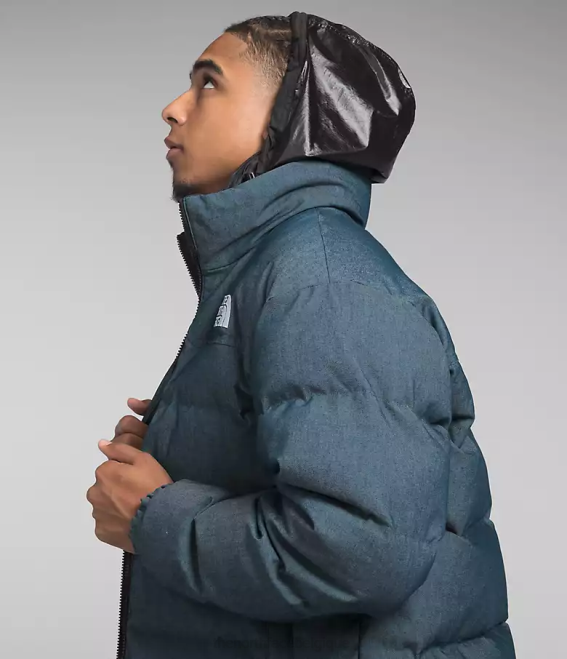 bleu jean/noir tnf Hommes The North Face veste nuptse réversible 92 62XR1205