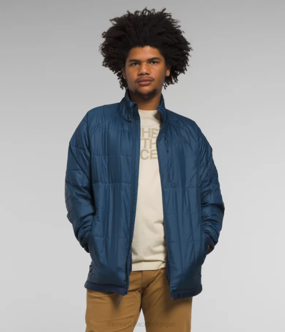 bleu ombragé/marine sommet Hommes The North Face veste circaloft 62XR696