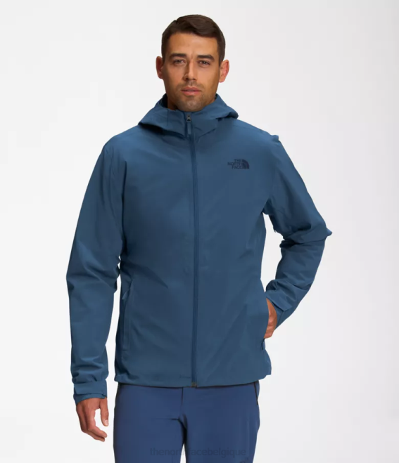 bleu ombragé/marine sommet Hommes The North Face veste thermoball éco triclimatique 62XR477