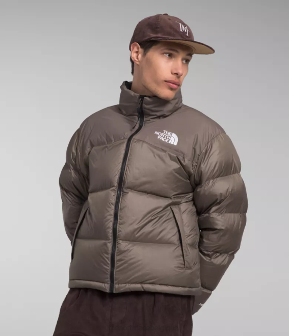 faucon brun Hommes The North Face veste nuptse rétro 1996 62XR470