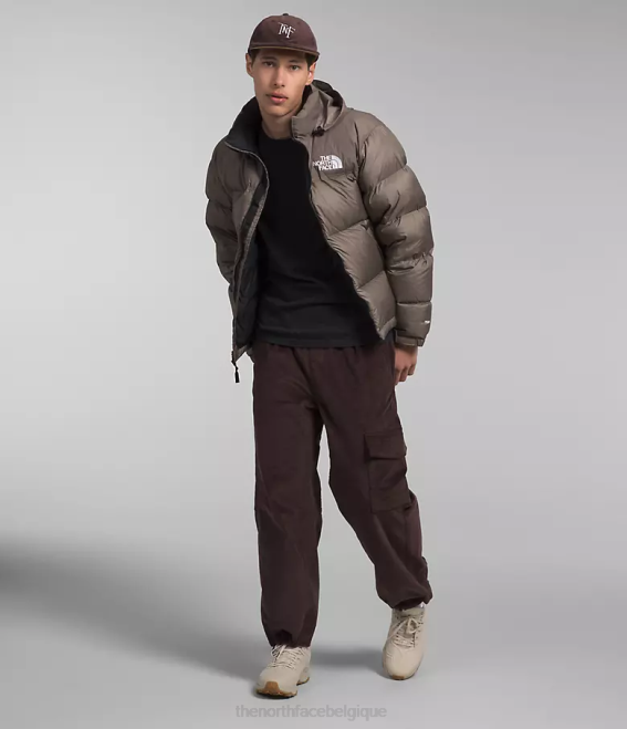 faucon brun Hommes The North Face veste nuptse rétro 1996 62XR470