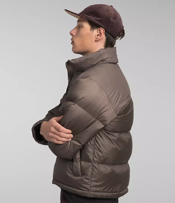 faucon brun Hommes The North Face veste nuptse rétro 1996 62XR470