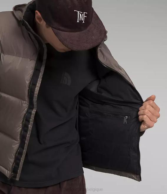 faucon brun Hommes The North Face veste nuptse rétro 1996 62XR470