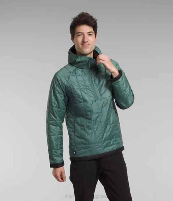 sauge foncée/noir tnf Hommes The North Face Cirloft - pull zippé 62XR767