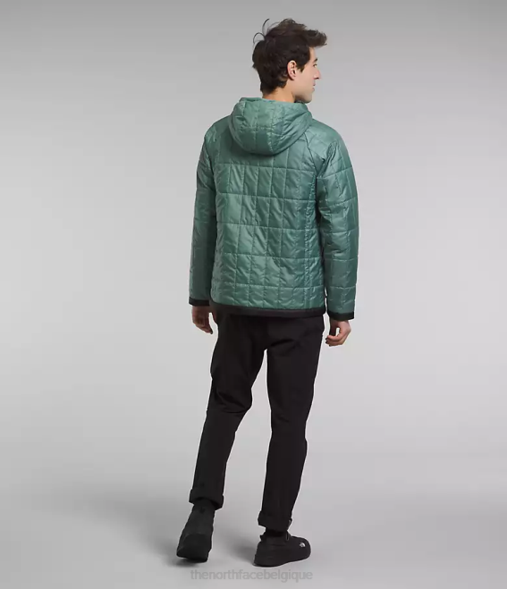 sauge foncée/noir tnf Hommes The North Face Cirloft - pull zippé 62XR767