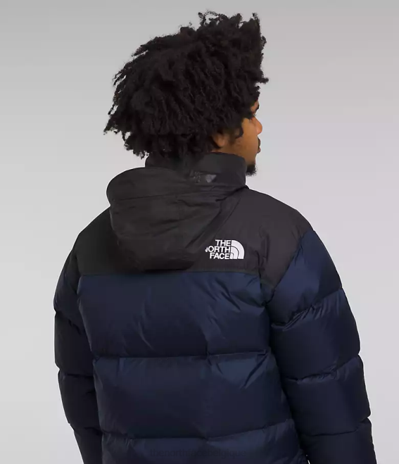 sommet bleu marine/noir tnf Hommes The North Face veste nuptse rétro 1996 62XR473