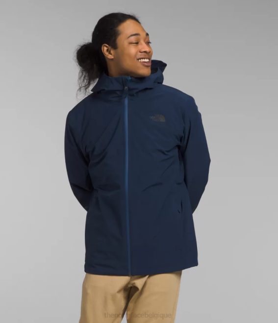sommet marine/bleu ombre Hommes The North Face veste thermoball éco triclimatique 62XR476 - Cliquez sur l'image pour la fermer