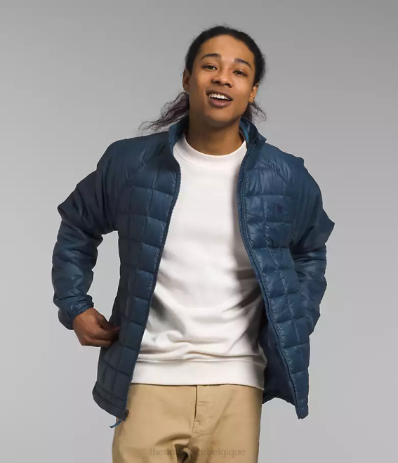 sommet marine/bleu ombre Hommes The North Face veste thermoball éco triclimatique 62XR476