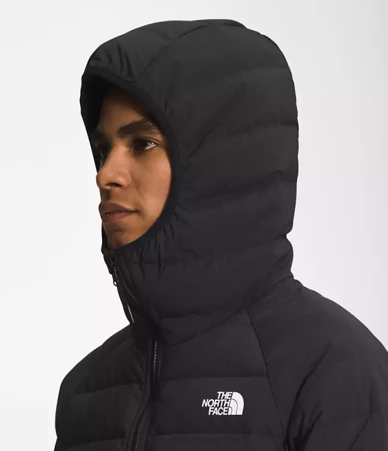 tnf noir/olive militaire Hommes The North Face belleview sweat à capuche extensible 62XR920