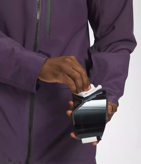 violet aubergine foncé Hommes The North Face veste contre la maladie 62XR115