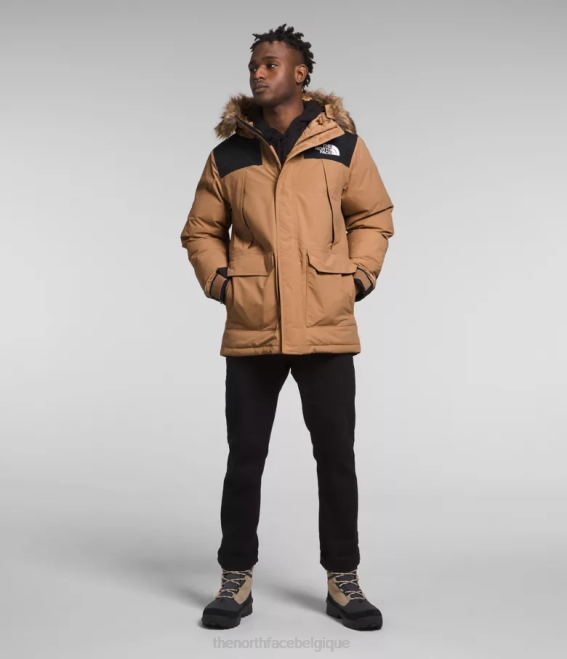 beurre d'amande/tnf noir Hommes The North Face parka mcmurdo 62XR4