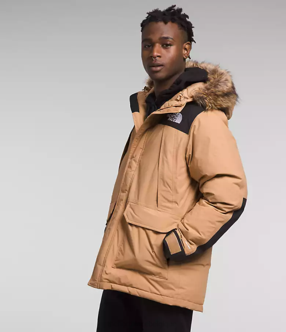 beurre d'amande/tnf noir Hommes The North Face parka mcmurdo 62XR4