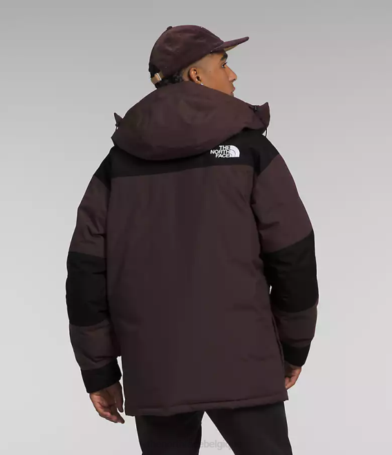 brun charbon/noir tnf Hommes The North Face parka isolé Coldworks 62XR1244