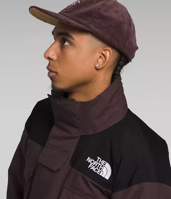 brun charbon/noir tnf Hommes The North Face parka isolé Coldworks 62XR1244