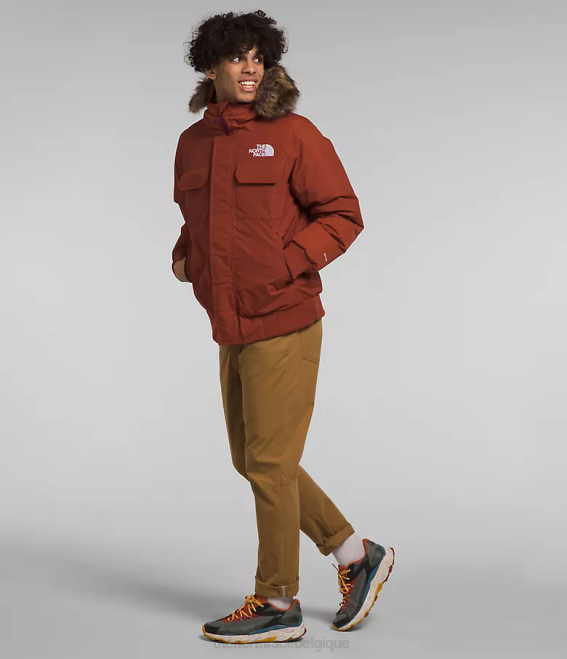 brun cognac Hommes The North Face bombardier mcmurdo 62XR1254