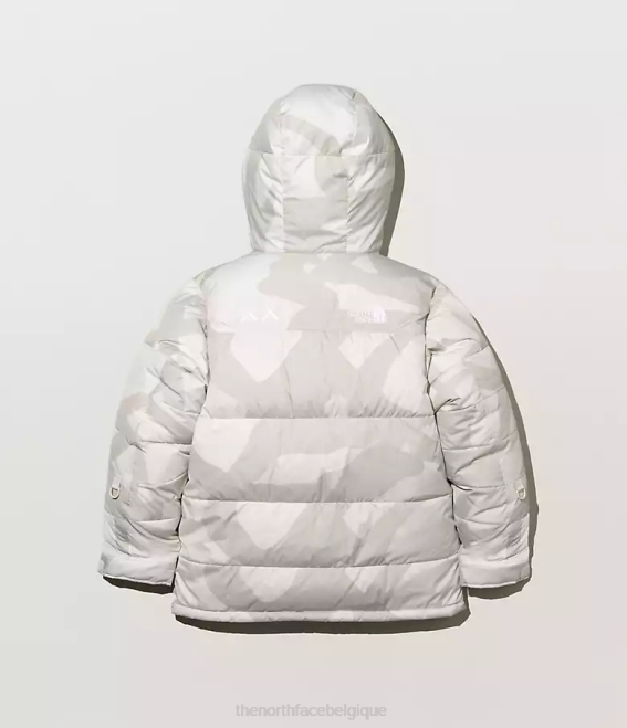 kw imprimé hymne ivoire au clair de lune Hommes The North Face parka himalayenne rétro 1994 tnf x kaws 62XR143