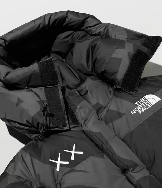 kw tnf imprimé hym noir Hommes The North Face parka himalayenne rétro 1994 tnf x kaws 62XR144