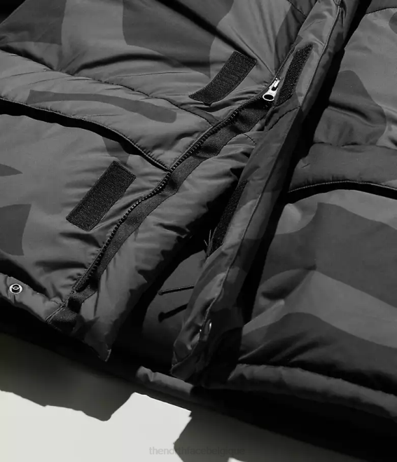 kw tnf imprimé hym noir Hommes The North Face parka himalayenne rétro 1994 tnf x kaws 62XR144