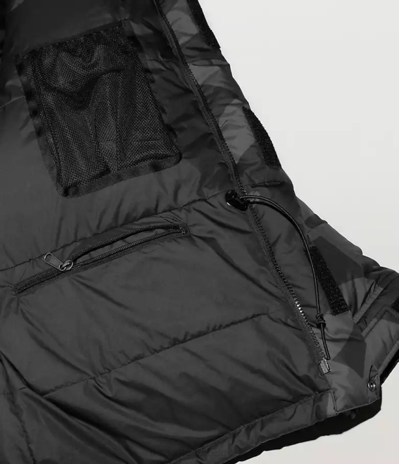 kw tnf imprimé hym noir Hommes The North Face parka himalayenne rétro 1994 tnf x kaws 62XR144