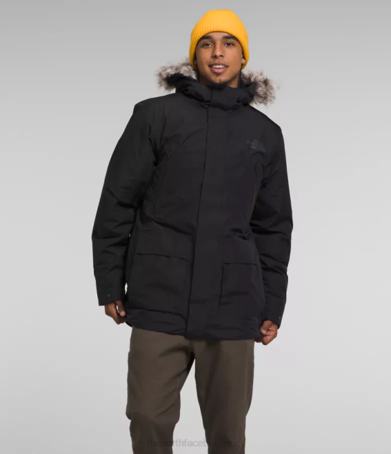 tnf noir Hommes The North Face parka arctique gtx 62XR1068