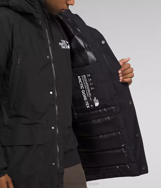 tnf noir Hommes The North Face parka arctique gtx 62XR1068