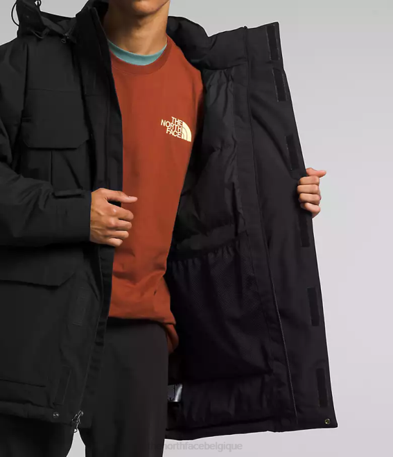 tnf noir Hommes The North Face parka isolé Coldworks 62XR1243