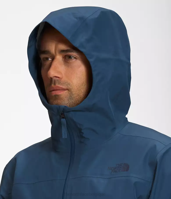 bleu ombragé Hommes The North Face veste dryzzle futurelight 62XR1114