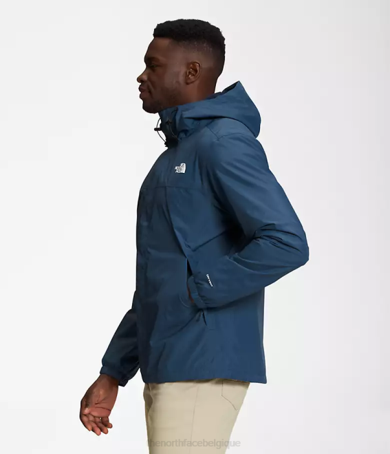 bleu ombragé/marine sommet Hommes The North Face triclimate d'Antora 62XR1000