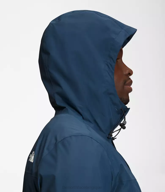 bleu ombragé/marine sommet Hommes The North Face triclimate d'Antora 62XR1000