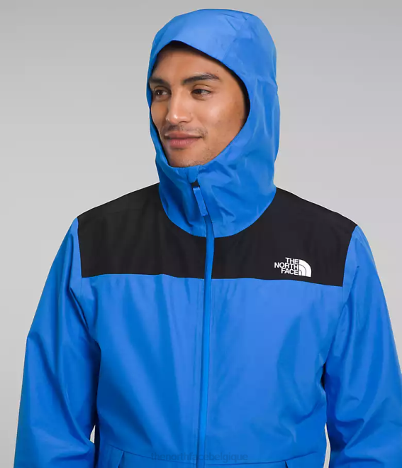 bleu optique/noir tnf Hommes The North Face veste dryzzle futurelight 62XR1118