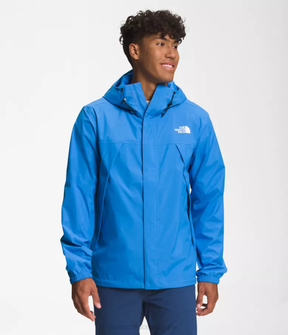 bleu super sonique Hommes The North Face veste Antora 62XR284