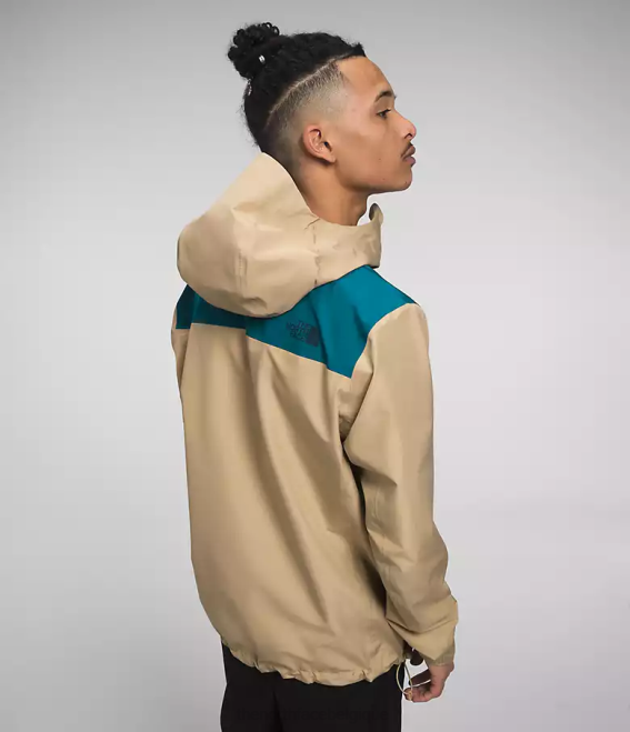 corail bleu/pierre kaki Hommes The North Face veste dryzzle futurelight 62XR1117