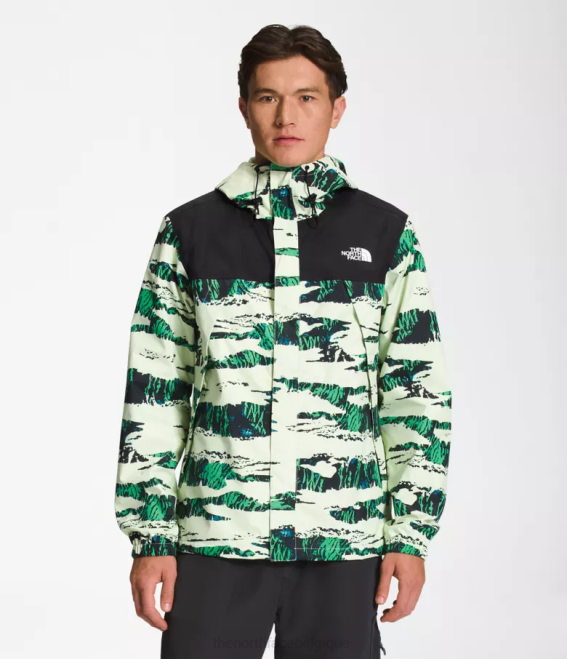 imprimé camouflage noir tnf/marron utilitaire Hommes The North Face veste Antora 62XR285