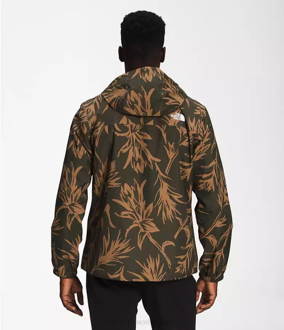 imprimé pinceau tropical marron utilitaire Hommes The North Face veste Antora 62XR287