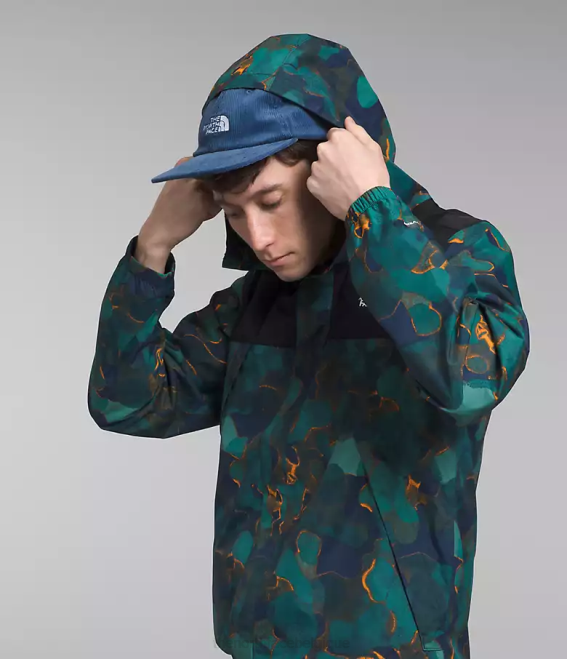 imprimé texture camouflage bleu marine sommet/noir tnf Hommes The North Face veste Antora 62XR281