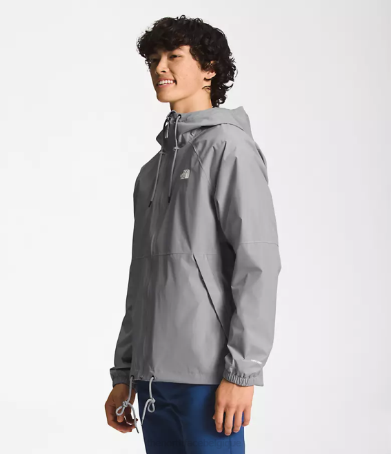 mélanger le gris Hommes The North Face sweat à capuche de pluie antora 62XR1194