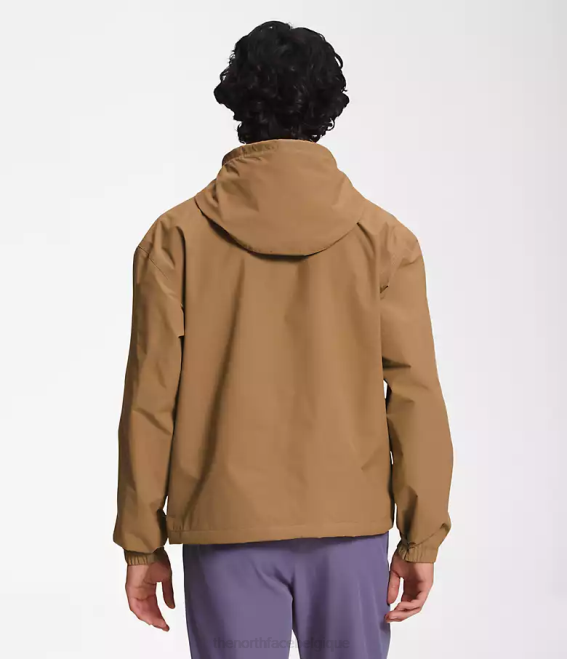 marron utilitaire Hommes The North Face veste de pluie utilitaire m66 62XR297