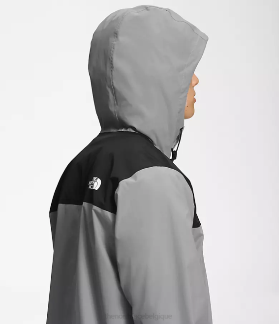 noir/gris mélangé Hommes The North Face parka antora 62XR539