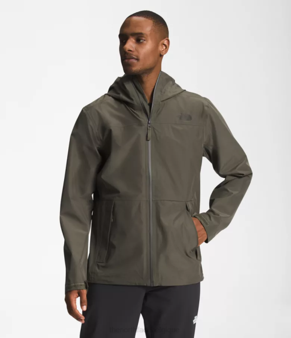 nouveau vert taupe Hommes The North Face veste dryzzle futurelight 62XR1116
