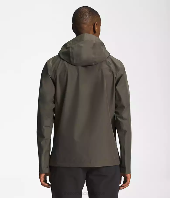 nouveau vert taupe Hommes The North Face veste dryzzle futurelight 62XR1116