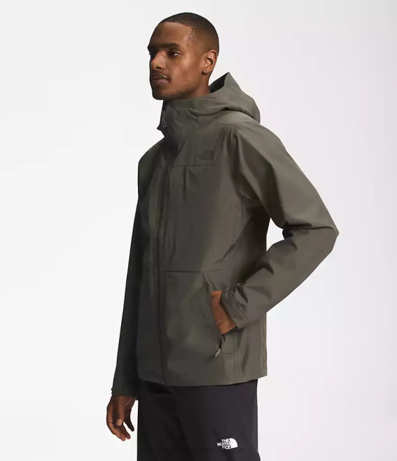 nouveau vert taupe Hommes The North Face veste dryzzle futurelight 62XR1116