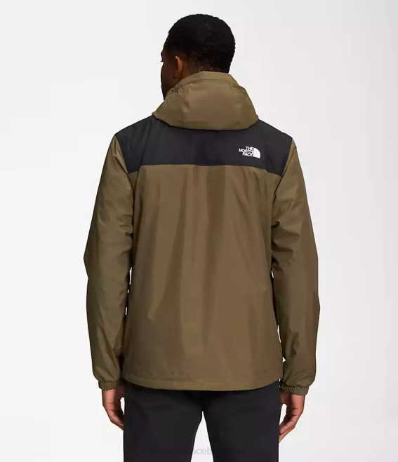 olive militaire/noir tnf Hommes The North Face triclimate d'Antora 62XR999