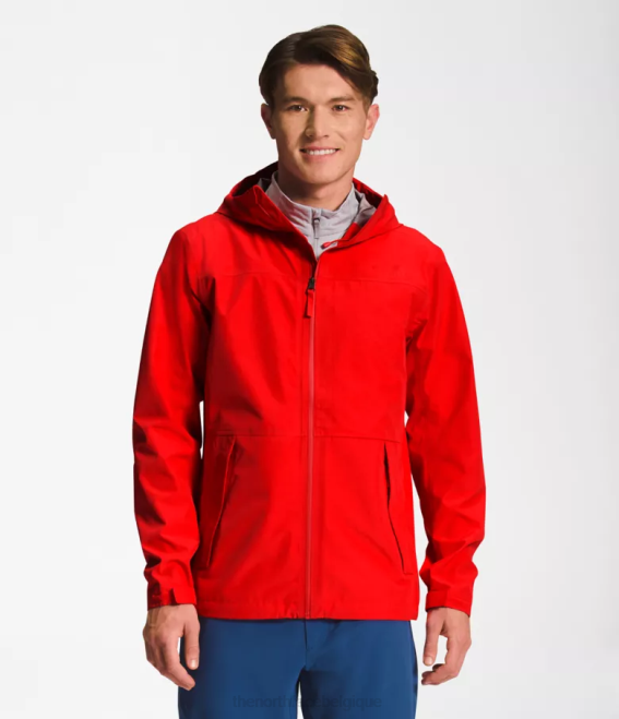 rouge vif Hommes The North Face veste dryzzle futurelight 62XR1115