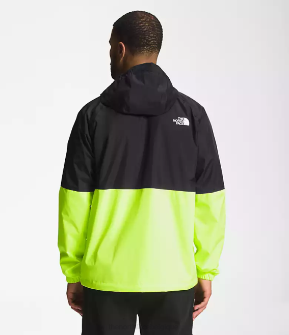 tnf noir/led jaune Hommes The North Face sweat à capuche de pluie antora 62XR1198